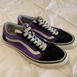 VANS Old Skool Purple & Black low-tops